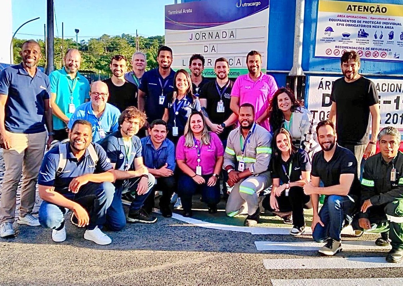 Equipe em treinamento